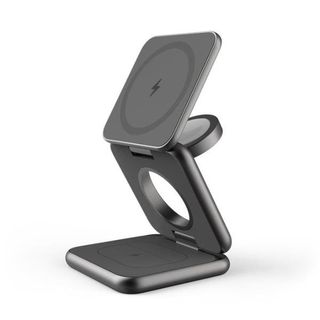 Celly MAGFOLD3IN1GR - 15W Wireless Charger 3in1