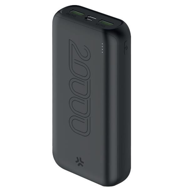 Celly PBE20000 - 10W Powerbank Energy 20000 mAh SHOCK