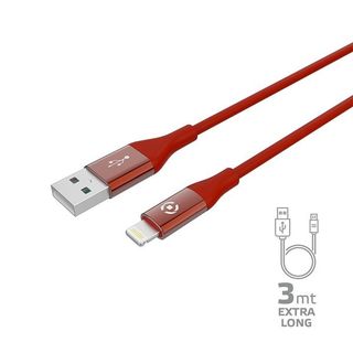 Celly USBLIGHTCOL3M - Cavo Lightning - USB maschio a Lightning maschio - 3 m - …