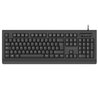 Conceptronic KAYNE01IT, Full-size (100%), Cablato, USB, QWERTY, Nero
