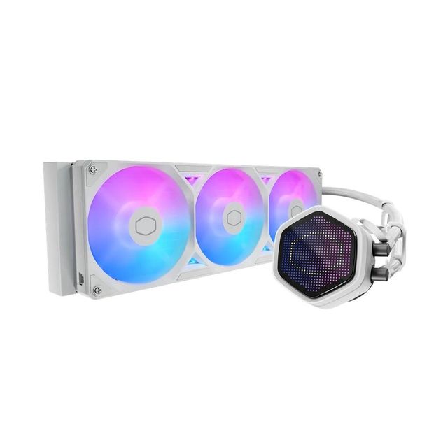 Cooler Master MasterLiquid 360 Atmos II Pixel LED AIO - Bianco - 360 mm