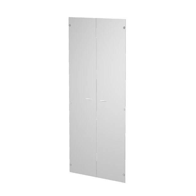 Coppia ante Minerva - in melaminico - per mobile alto - bianco - Artexport