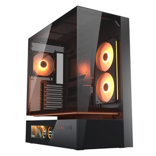 Cougar CFV235 Vision, Mid-Tower, Vetro Temperato - Nero
