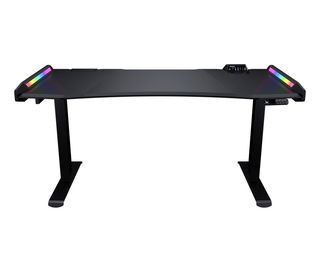 Cougar E-Mars Gaming Desk RGB, Regolazione Elettrica Altezza - Nero