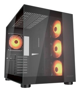 Cougar FV150 RGB, Mid-Tower, Vetro Temperato - Nero