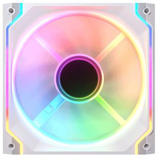 Cougar SC140-FW ARGB - Infinity Mirror Illuminated Modular Fan - Bianca