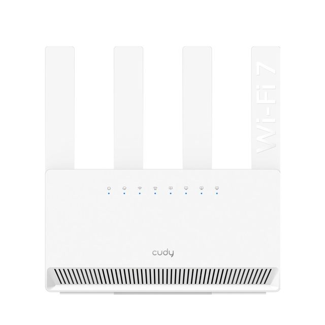 Cudy WR3600E Router Wi-Fi 7 Dual-Band con Ethernet Gigabit e Sicurezza Avanzata