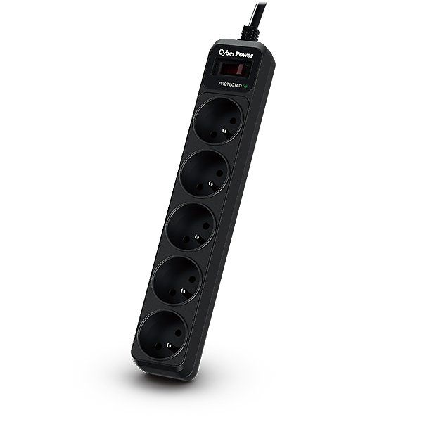 CyberPower B0520SC0-FR protezione contro le sovratensioni Nero 5 presa(e) CA 20…