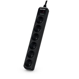 CyberPower B0620SC0-FR protezione da sovratensioni Nero 6 presa(e) AC 200 - 250…