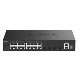D-LINK 16 PORTS GE + 4 PORTS 10G SFP+