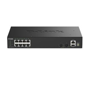 D-LINK 8 PORTS GE + 2 PORTS 10G SFP+