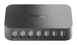 D-Link DUB-H7 USB 2.0 Type-B 480 Mbit/s Nero