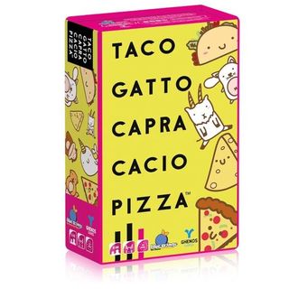 DAVINCI GAMES TACO GATTO CAPRA CACIO PIZZA GIOCO DA TAVOLO