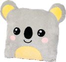DE.CAR2 - CUSCINO KOALA 30X30CM SUPERSOFT 25779