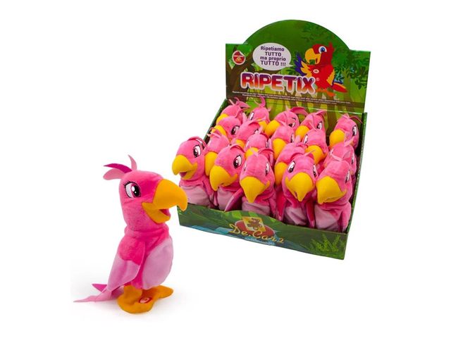 DE.CAR2 - RIPETIX LOLA PAPPAGALLA H20CM 25460 1PZ=(1PZ)