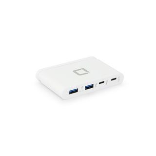 DICOTA USB-C Portable Hub 4-in-1 - Hub - 2 x USB-C + 2 x SuperSpeed USB - deskt…