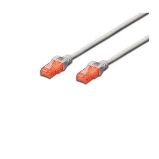 DIGITUS BY ASSMANN PATCH U/UTP CAT.6 PVC CCA GRI 0.5M