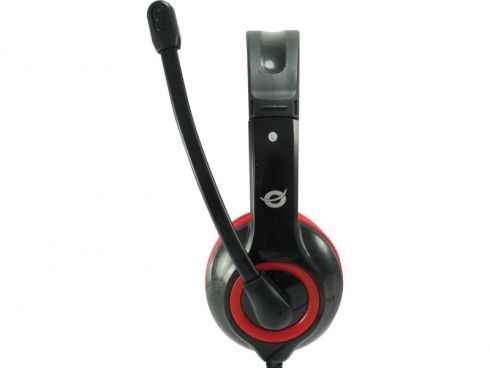 Conceptronic CCHATSTARU2R - Cuffie con microfono - over ear - cablato - USB - n…