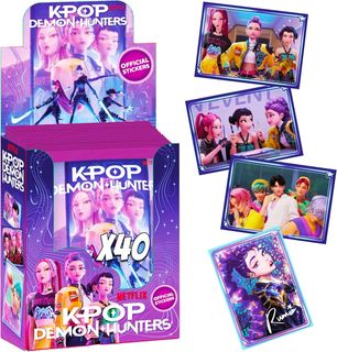 DIRAMIX - KPOP DEMON HUNTERS - 1 BUSTINA DI FIGURINE - Offical Stickers Netflix