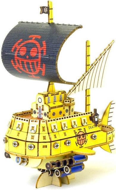 DIY PUZZLE BOAT - ONE PIECE - WA-GU-MI LAW'S SUBMARINE WB66001