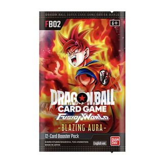 DRAGON BALL FUSION WORLD BUSTINA SINGOLA FB-02 BLAZING AURA ENG