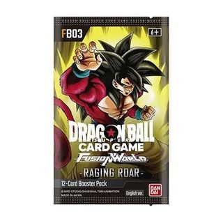 DRAGON BALL FUSION WORLD BUSTINA SINGOLA FB-03 RAGING ROAR ENG