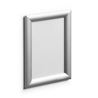 DURABLE CORNICE A SCATTO IN ALLUMINIO ANODIZZATO 179X240X12 mm A5 ARGENTO
