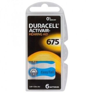 DURACELL BATTERIA ACTIVAIR V675 ACUSTICA