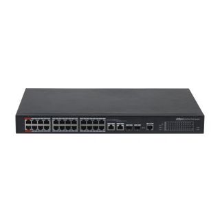 Dahua PFS4226-24ET-360-V3 Switch PoE gestito da 24 porte 100 Mbps + 2 porte Gig…