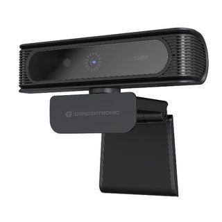 Conceptronic WEBCAM FULL HD 1080P -- Obiettivo Gradangolare 80, Compatibile con…
