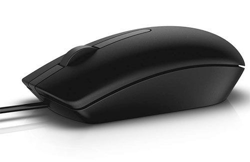 Dell MS116-BK Mouse Ottica Ambidestra USB 1000 DPI Nera