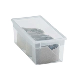 Contenitore multiuso Light Box S - 17,8x39,6x13,2 cm - 7 L - plastica - traspar…
