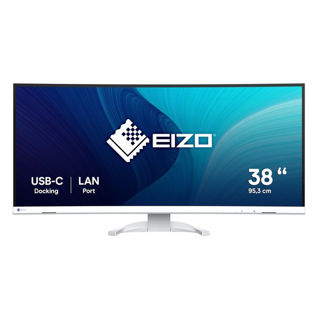 EIZO EV3851X-WT Monitor 37.5" 3840x1600 IPS Bianco USB-C, DP, 2x HDMI, 4x USB-A