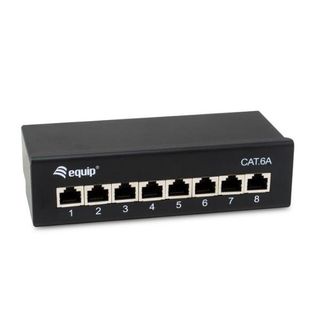 EQUIP 8-PORT CAT.6A DESKTOP SHIELDED PATC