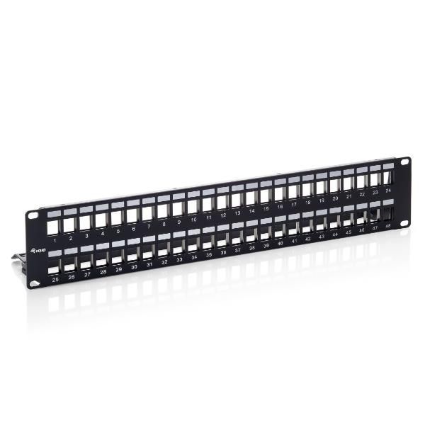 EQUIP CAT.6 PANEL 2U FOR 48 KEYSTONE JACK