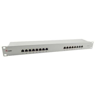 EQUIP CAT.6 PATCH PANEL 16-PORT 19 INCH 1