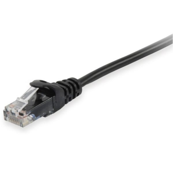 EQUIP CAT.6A U/UTP PATCH CABLE 1.0M BLA