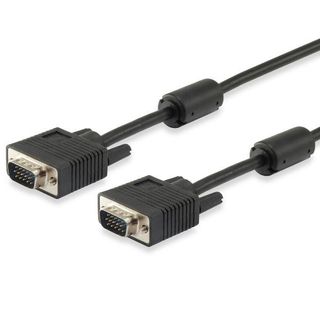 EQUIP CAVO VIDEO VGA (HD15) MASCHIO-MASCHIO DOPPIA SCHERMATURA SUPPORTA UNA RIS…