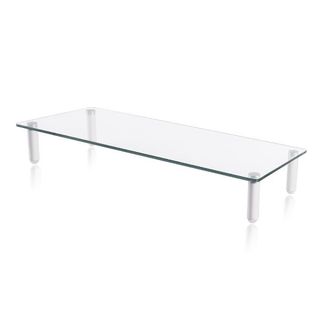 EQUIP GLASS DESKTOP MONITOR STAND