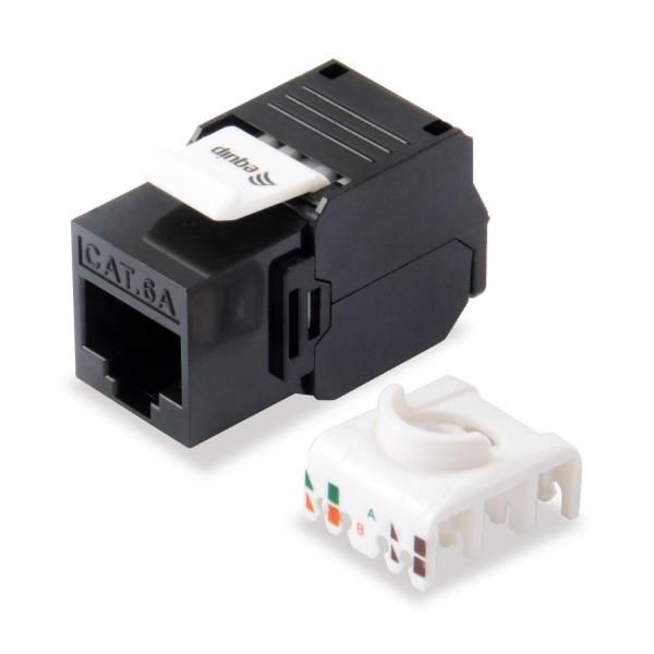 EQUIP KEYSTONE JACK CAT.6A, UNSHIELDED 8P