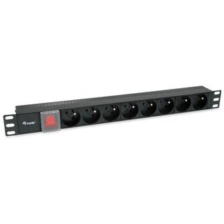 EQUIP POWER STRIP 8BAY CEE7/5 W. SWITCH