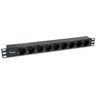 EQUIP POWER STRIP 9BAY CEE7/4 W. 1 8M CAB