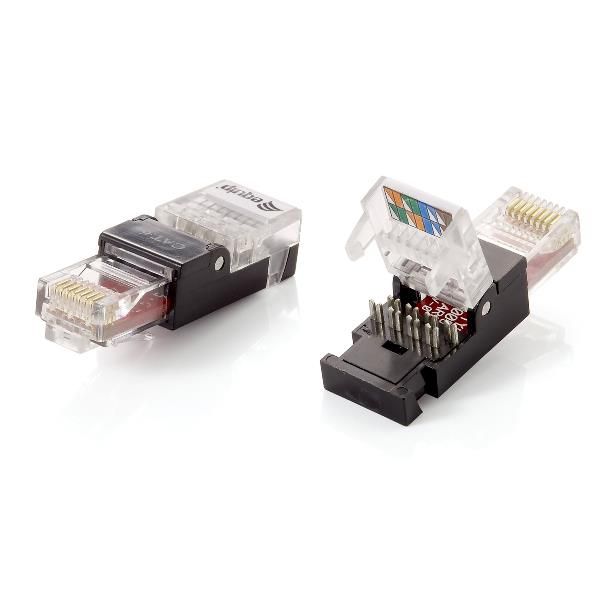 EQUIP RJ45 CONNECTOR UTP CAT.6 TOOLFREE