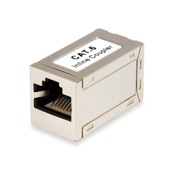EQUIP RJ45 INLINE COUPLER F/F CAT.6 FULL