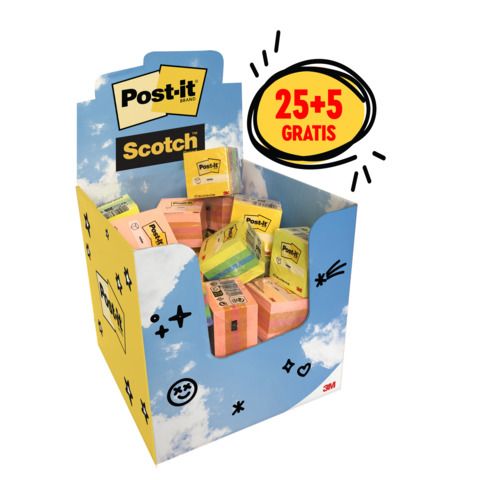 ESP30 POST-IT 51X51 ASSORTITI