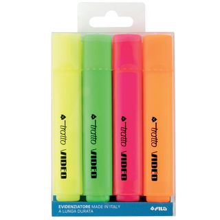EVIDENZIATORE MULTICOLORE (4 PEZZI)