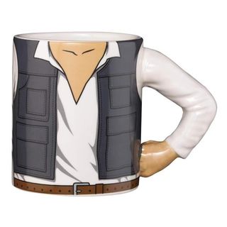 EXQUISITE GAMING STAR WARS TAZZA DA CAFFE' 3D 15x8.5x10 CM IN CERAMICA HAN SOLO