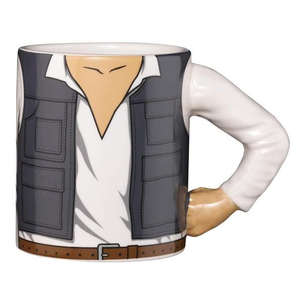 EXQUISITE GAMING STAR WARS TAZZA DA CAFFE' 3D 15x8.5x10 CM IN CERAMICA HAN SOLO