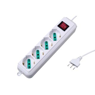 EXTRASTAR MULTIPRESA 4 POSIZIONI CON INTERRUTTORE-5M