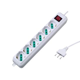 EXTRASTAR MULTIPRESA 6 POSIZIONI CON INTERRUTTORE-5M
